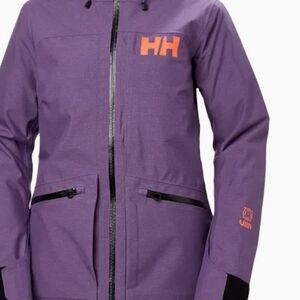 Helly Hansen Women's Purple Ski Jacket
